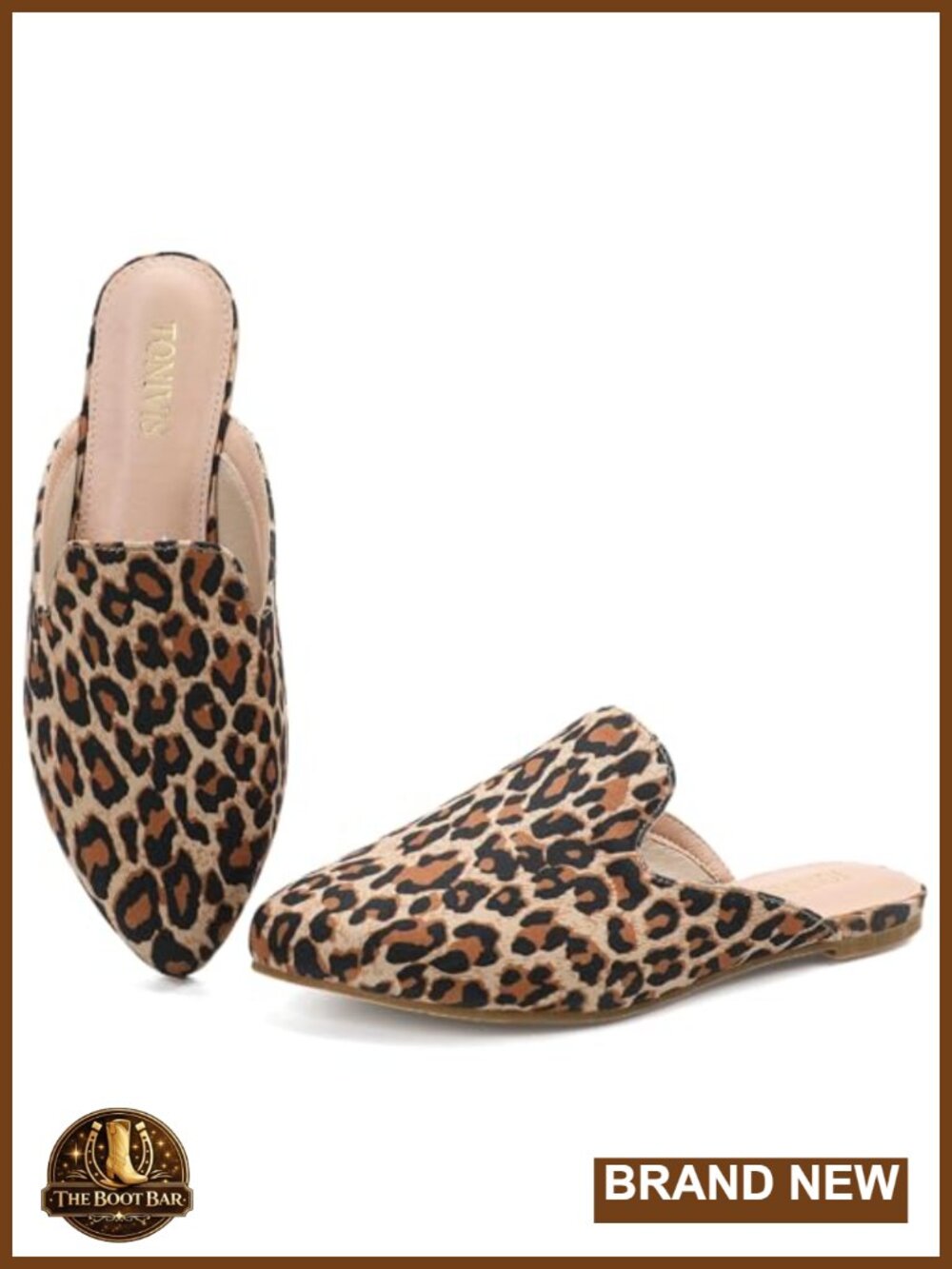 Pointed Toe Mule Flats Backless Slip-On Dressy Women's Shoes